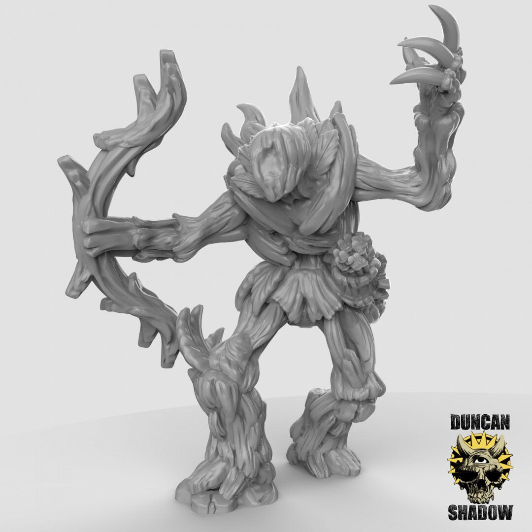 Dryad with Bows Miniature | A - Tabletop RPG & D&D miniature. Perfect for wargaming & collectors