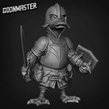 Duck Folk Fighter Miniature | A - Tabletop RPG & D&D miniature. Perfect for wargaming & collectors