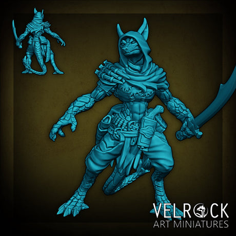 Dune Raiders Miniature | A - Tabletop RPG & D&D miniature. Perfect for wargaming & collectors