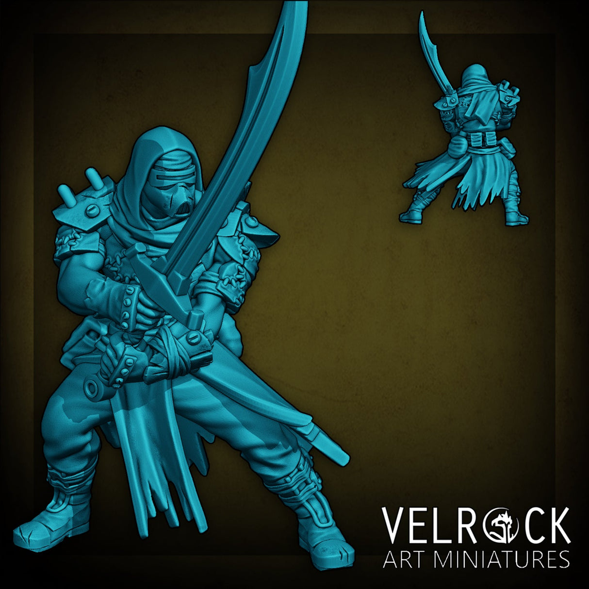 Dune Raiders Miniature | G - Tabletop RPG & D&D miniature. Perfect for wargaming & collectors