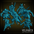 Dune Raiders Miniature | Set of 7 - Tabletop RPG & D&D miniature. Perfect for wargaming & collectors