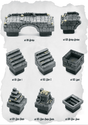 Dungeon Blocks Bridge & Stair Expansion (UD 019 to UD 026) | Set of 8 - Tabletop RPG & D&D miniature. Perfect for wargaming & collectors