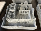 Dungeon Blocks Medium Dungeon Pack (4 Room Cultists, Prison, Barracks, Grand Hall) | Set of 157 - Tabletop RPG & D&D miniature. Perfect for wargaming & collectors