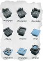 Dungeon Blocks Toxic Waters & Terrain Features (UD 069 to UD 077) | Set of 9 - Tabletop RPG & D&D miniature. Perfect for wargaming & collectors