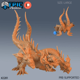 Dungeon Hydra Miniature | C - Tabletop RPG & D&D miniature. Perfect for wargaming & collectors