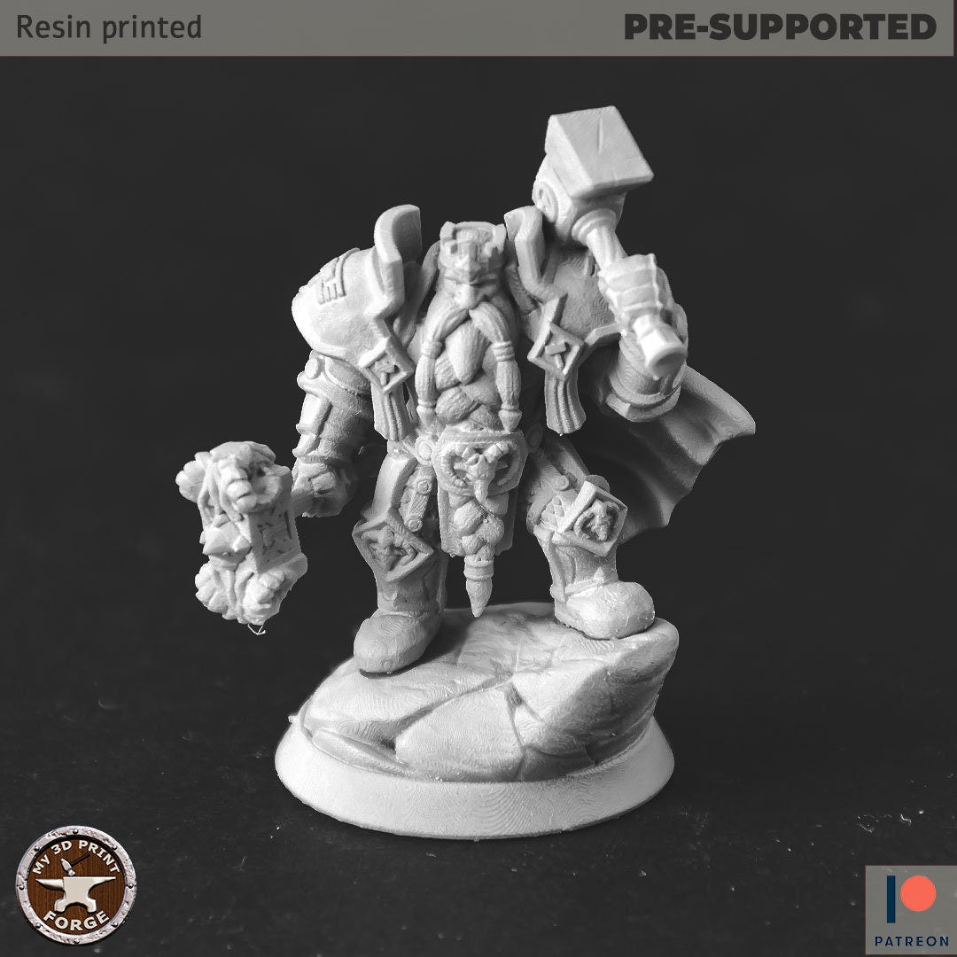 Dwarf Army Miniature - Full Set All Models - 28mm