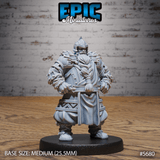 Dwarf Fighter Miniature | A - Tabletop RPG & D&D miniature. Perfect for wargaming & collectors