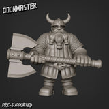 Dwarf Fighter Miniature | A - Tabletop RPG & D&D miniature. Perfect for wargaming & collectors