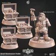 Dwarf Gemtreasure Trader Miniature | Gemtreasure Trader - Tabletop RPG & D&D miniature. Perfect for wargaming & collectors