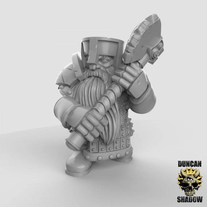 Dwarf Group Miniature - A - 28mm