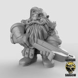 Dwarf Crossbowmen | A - Tabletop RPG & D&D miniature. Perfect for wargaming & collectors