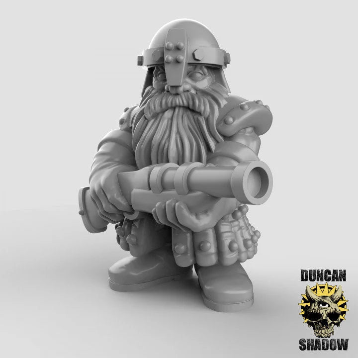 Dwarf Group Miniature - A - 28mm