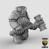 Dwarf Group Miniature | A - Tabletop RPG & D&D miniature. Perfect for wargaming & collectors