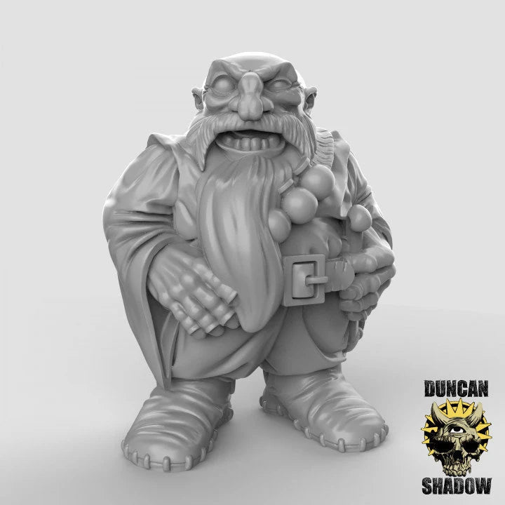 Chaos Dwarf Merchants | C - Tabletop RPG & D&D miniature. Perfect for wargaming & collectors