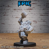 Dwarf Tavern Miniatures | 4201 - Tabletop RPG & D&D miniature. Perfect for wargaming & collectors