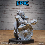 Epic Dwarf Fighters | 4206 - Tabletop RPG & D&D miniature. Perfect for wargaming & collectors