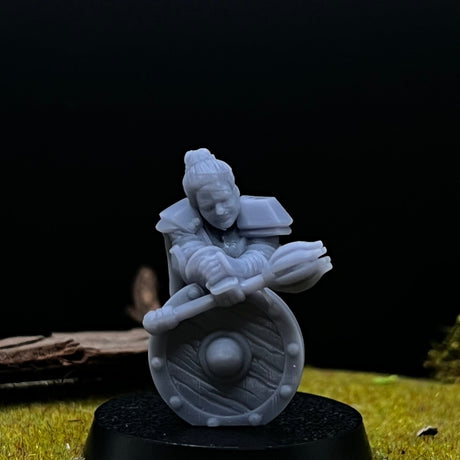 Epic Dwarf Fighters | Full Set All Models - Tabletop RPG & D&D miniature. Perfect for wargaming & collectors