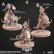 Dwarven Boar Steeler Riders Miniature | A - Tabletop RPG & D&D miniature. Perfect for wargaming & collectors