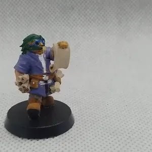 Dwarven Cartographer Miniature | Cartographer - Tabletop RPG & D&D miniature. Perfect for wargaming & collectors