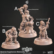 Dwarven Forgehammer Blacksmiths Miniature | A - Tabletop RPG & D&D miniature. Perfect for wargaming & collectors
