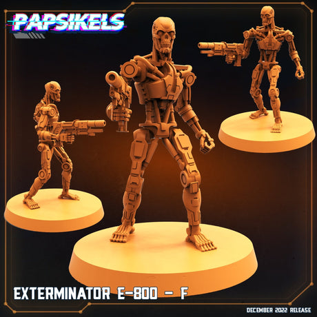 E800 Exterminator Miniature | C - Tabletop RPG & D&D miniature. Perfect for wargaming & collectors