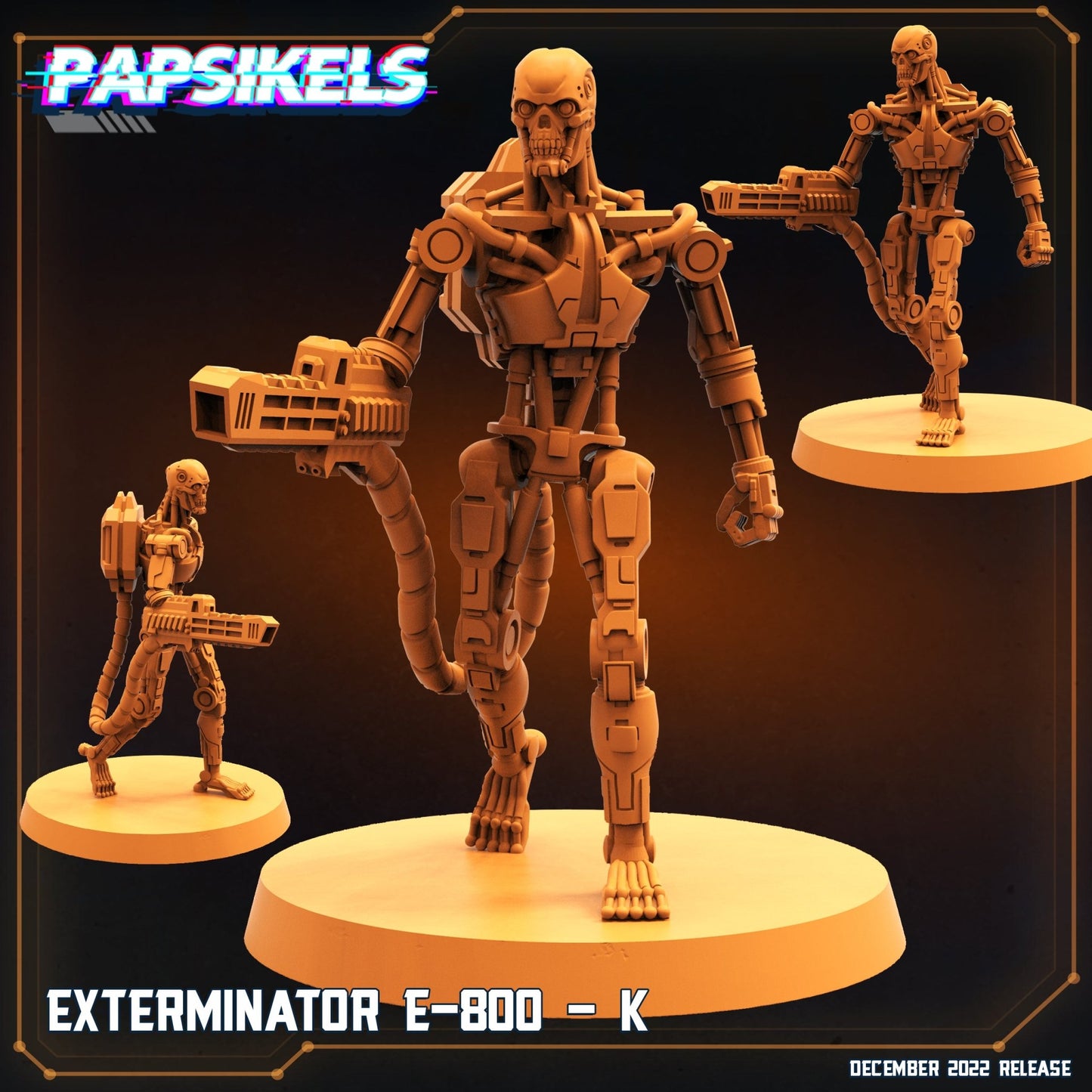 E800 Exterminator Miniature - D - 28mm