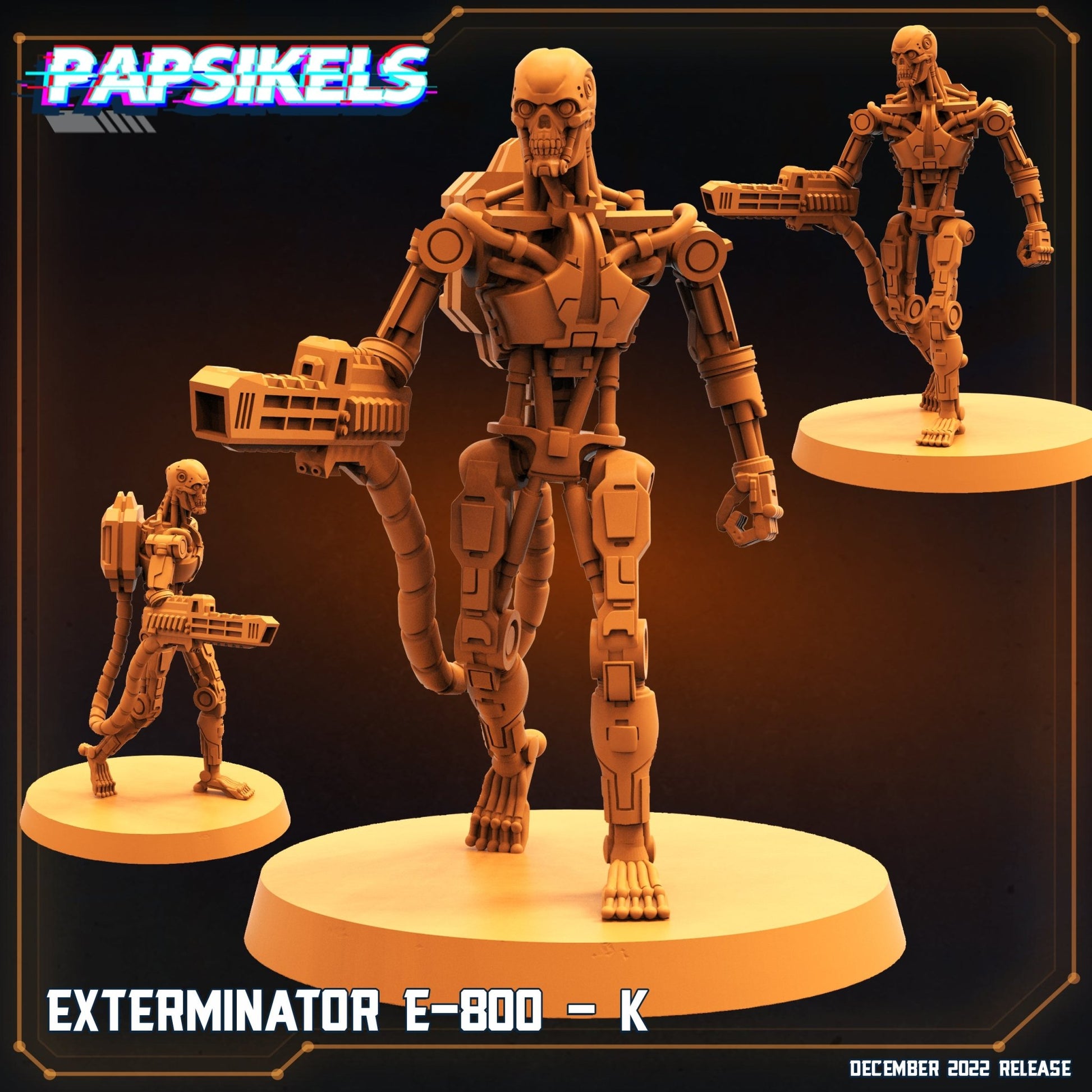 E800 Exterminator Miniature - D - 28mm