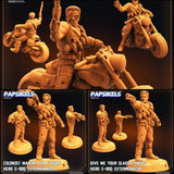 E900 Exterminator Miniature | Set of 3 - Tabletop RPG & D&D miniature. Perfect for wargaming & collectors