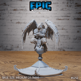 Eagle Folk Fighter Miniature | C - Tabletop RPG & D&D miniature. Perfect for wargaming & collectors