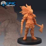 Eagle Hunter Miniature | A - Tabletop RPG & D&D miniature. Perfect for wargaming & collectors