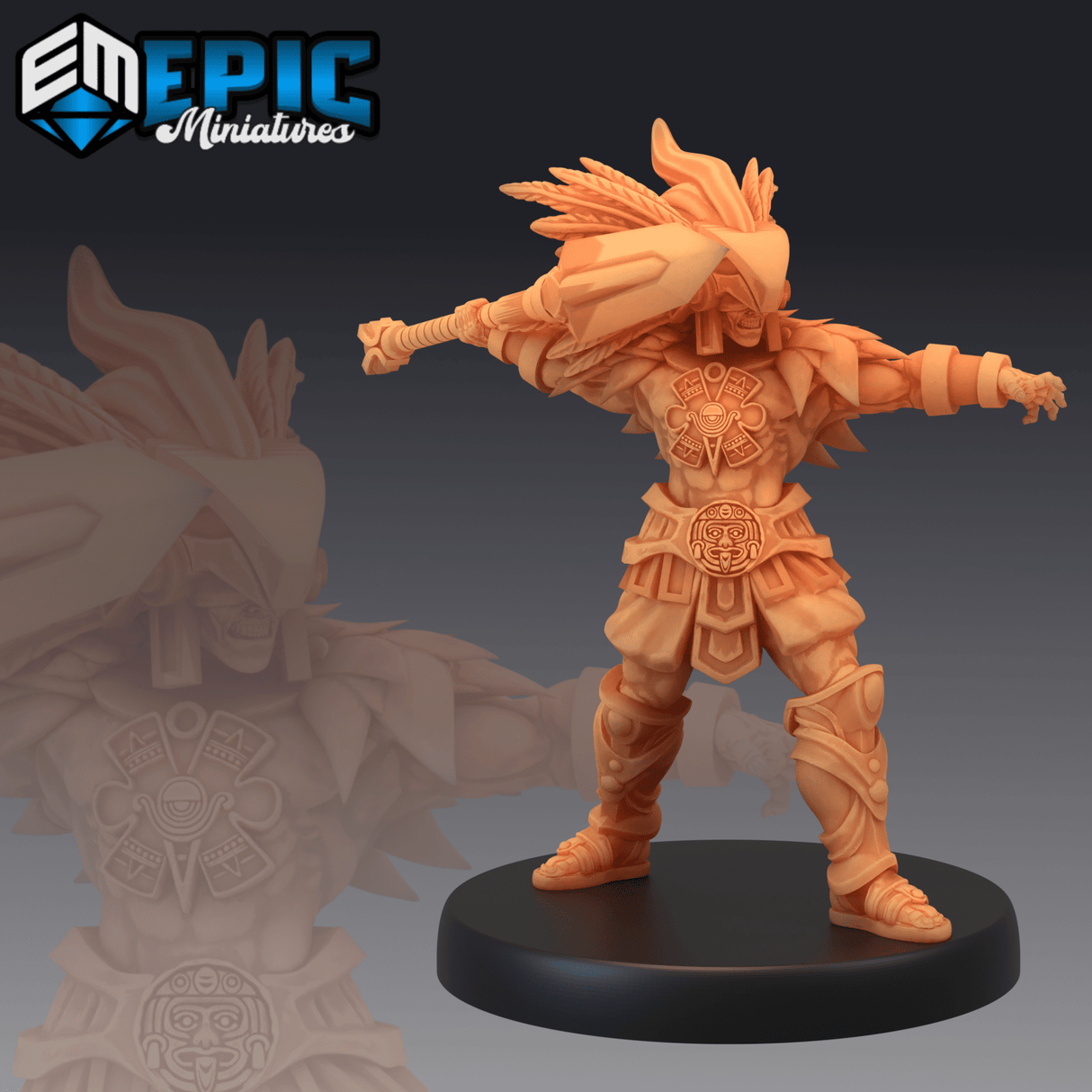Eagle Hunter Miniature | C - Tabletop RPG & D&D miniature. Perfect for wargaming & collectors