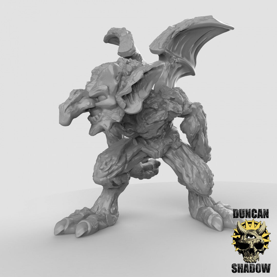 Earth Mephit Miniature - A - 32mm