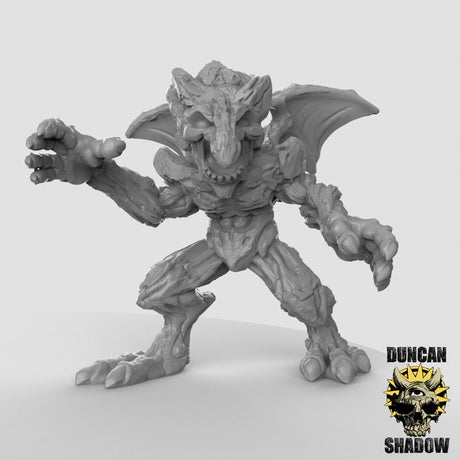 Earth Mephit Miniature | C - Tabletop RPG & D&D miniature. Perfect for wargaming & collectors