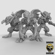 Earth Mephit Miniature | Set of 3 - Tabletop RPG & D&D miniature. Perfect for wargaming & collectors