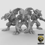 Earth Mephit Miniature | Set of 3 - Tabletop RPG & D&D miniature. Perfect for wargaming & collectors