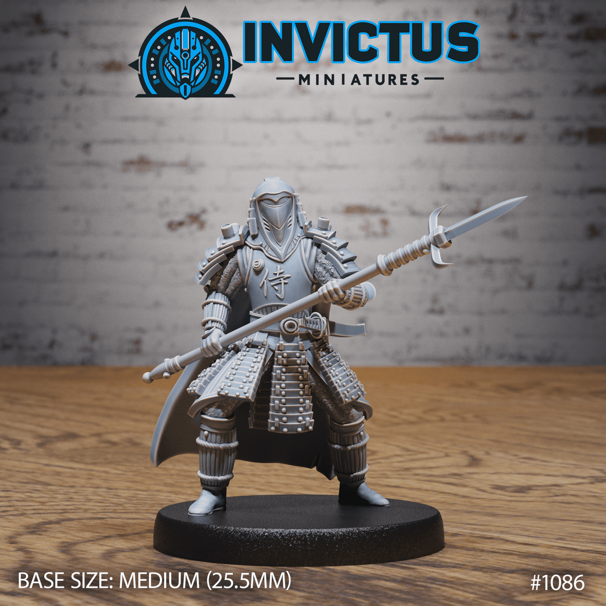 East Space Samurai Squad Samurai Miniature | D - Tabletop RPG & D&D miniature. Perfect for wargaming & collectors