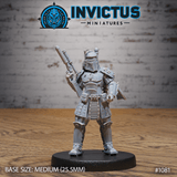 East Space Wanderers Miniature | B - Tabletop RPG & D&D miniature. Perfect for wargaming & collectors