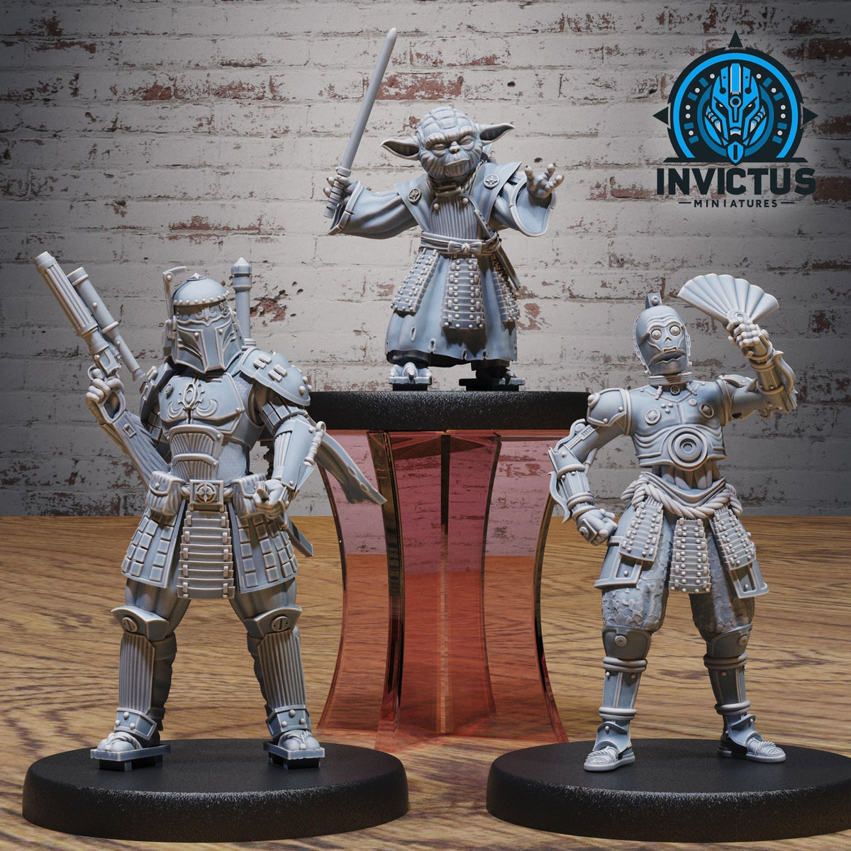 East Space Wanderers Miniature | Set of 3 - Tabletop RPG & D&D miniature. Perfect for wargaming & collectors
