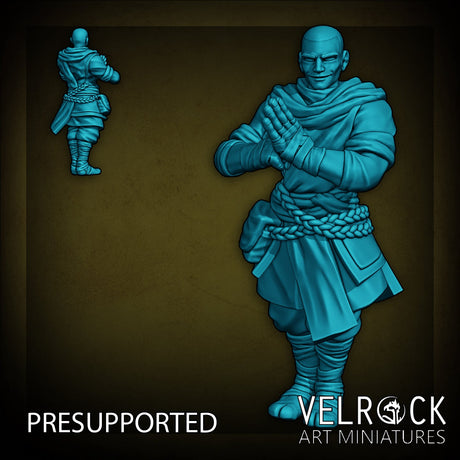 Eastern Heroes Warriors Miniature | D - Tabletop RPG & D&D miniature. Perfect for wargaming & collectors