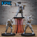 Eastern Skeletons squad | Full Set All Models - Tabletop RPG & D&D miniature. Perfect for wargaming & collectors