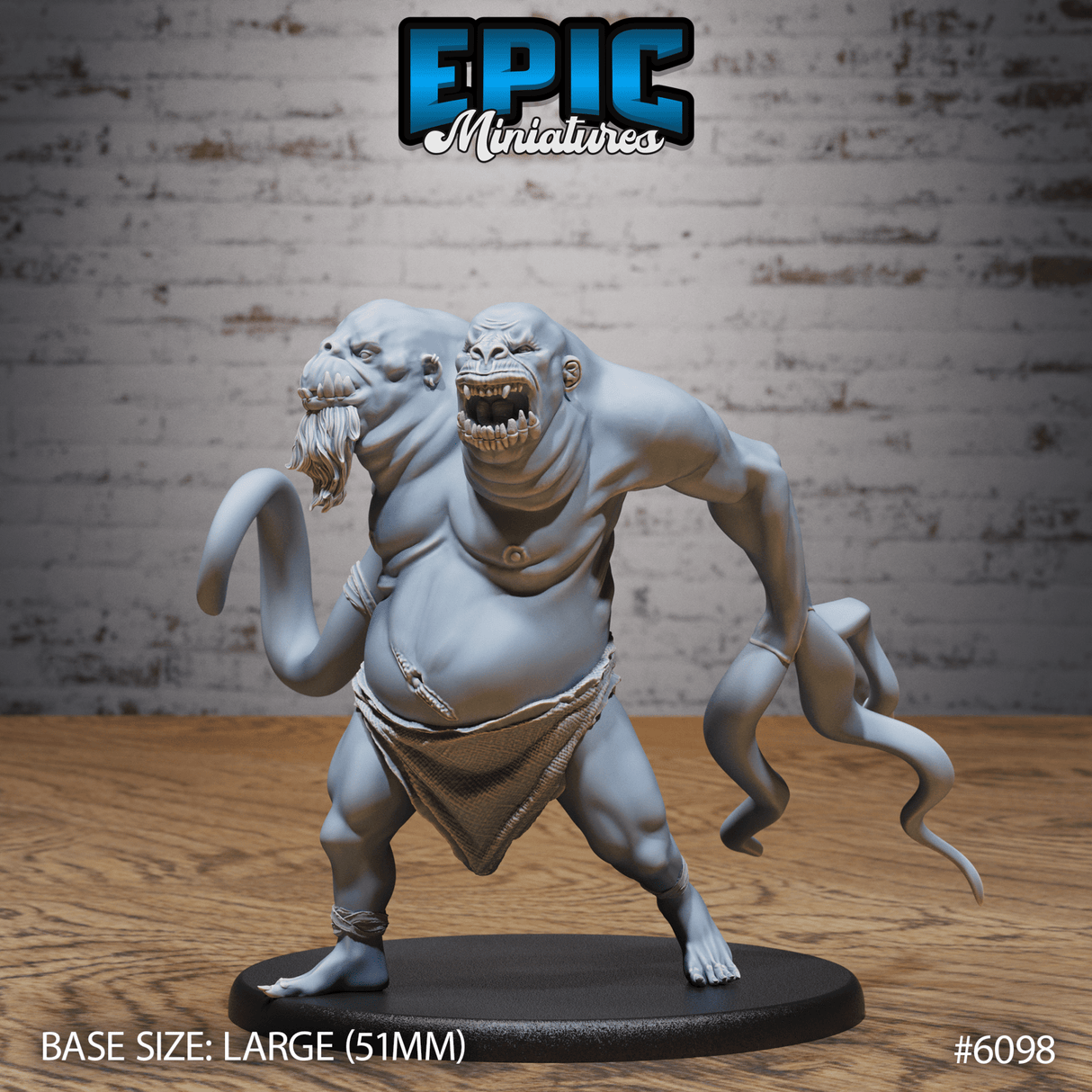 Echo of Demogorgon Miniature | B - Tabletop RPG & D&D miniature. Perfect for wargaming & collectors