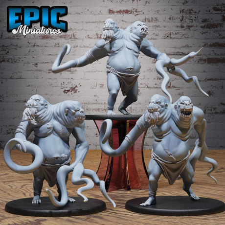 Echo of Demogorgon Miniature | Set of 3 - Tabletop RPG & D&D miniature. Perfect for wargaming & collectors