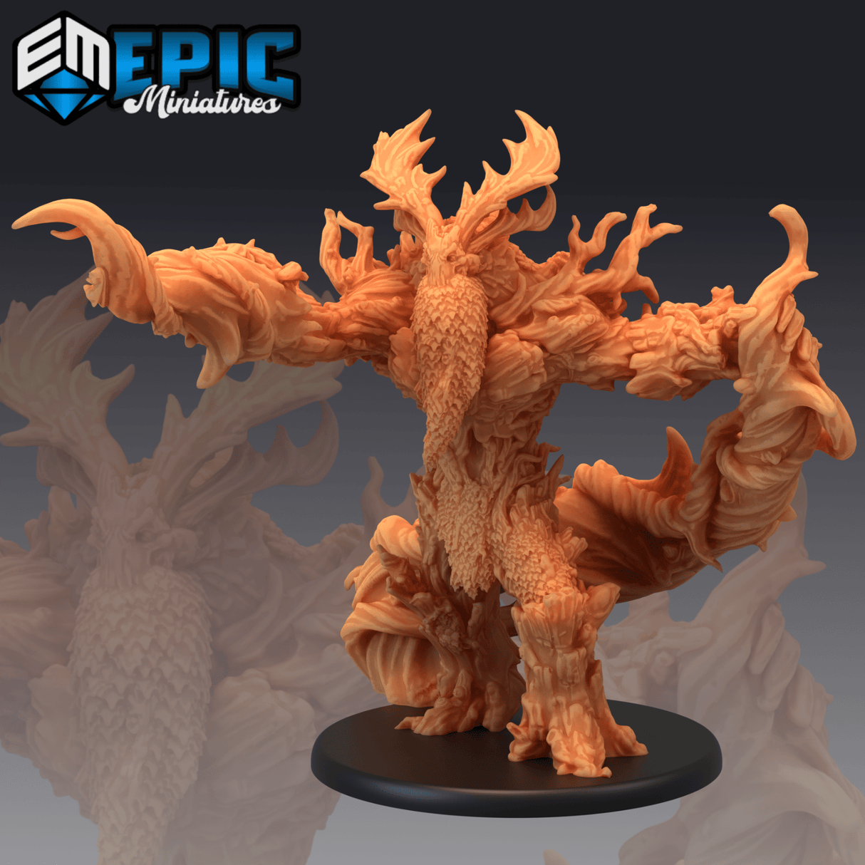 Elder Treant Miniature | B - Tabletop RPG & D&D miniature. Perfect for wargaming & collectors