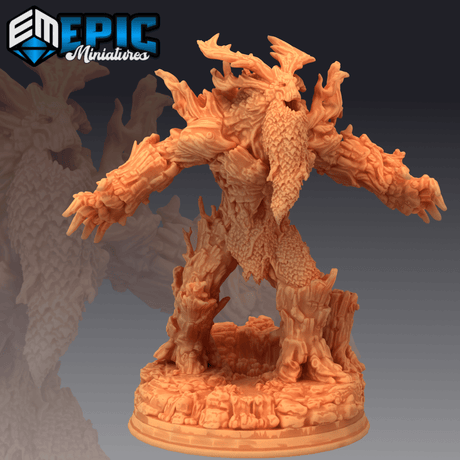 Elder Treant Miniature | C - Tabletop RPG & D&D miniature. Perfect for wargaming & collectors