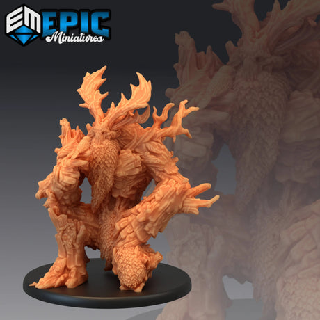 Elder Treant Miniature | E - Tabletop RPG & D&D miniature. Perfect for wargaming & collectors