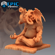 Elephant God Miniature | A - Tabletop RPG & D&D miniature. Perfect for wargaming & collectors