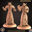 Elf Merchant Noble Miniature | Set of 2 - Tabletop RPG & D&D miniature. Perfect for wargaming & collectors