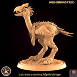 Elf Mounted Miniature | B - Tabletop RPG & D&D miniature. Perfect for wargaming & collectors