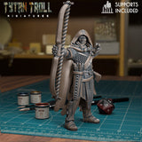 Elf Ranger Miniature | D - Tabletop RPG & D&D miniature. Perfect for wargaming & collectors