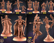 Elf Rogue, hunter Miniature | Set of 6 - Tabletop RPG & D&D miniature. Perfect for wargaming & collectors